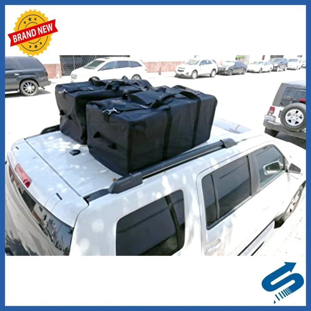 Heavy Duty Cargo Duffel Large Sport Gear Equipment Travel Bag Rooftop Rack - Picture 3 of 7